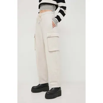 Bavlněné tepláky Miss Sixty 6T4PJ1330000 béžová 80X, vel. S