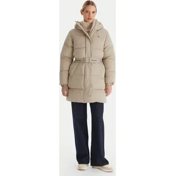 Pánská bunda Calvin Klein Jeans Zimní bunda LV047D508G Béžová Regular Fit XL