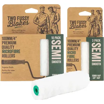 Malířský váleček 100 mm váleček na stěny a stropy - Mikrovlákno 10mm - Two Fussy Blokes Velikost balení: 1 ks