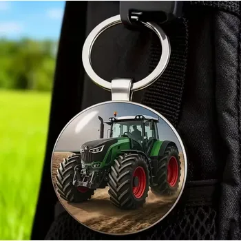 Přívěsek na klíče traktor