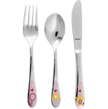 Příbor AMEFA Sada dětských příborů Princezna 3 ks