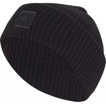 Čepice Zimní čepice ADIDAS-WID CUFF BEANIE BLACK Černá UNI