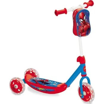 Koloběžka Mondo trojkolka MY FIRST SCOOTER Spiderman POUZE červená/modrá - Spiderman (VÝPRODEJ) + DÁREK
