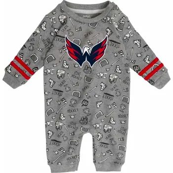 Pánské tričko Dupačky Fanatics Gifted Player LS Coverall Washington Capitals 18 měsíců
