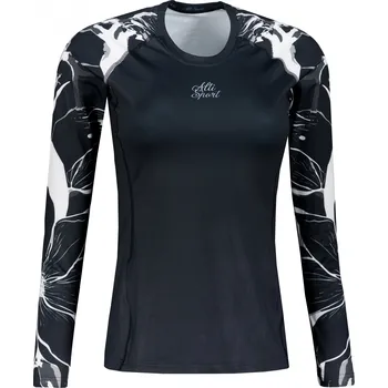 Dámské tričko Dámské funkční triko s dlouhým rukávem premium ALTISPORT VOJ/ALW114TR03 ČERNÁ XS