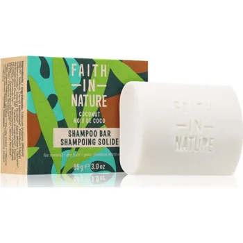 Šampon Faith In Nature Coconut & Shea Butter organický tuhý šampon dodávající hydrataci a lesk 85 g