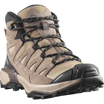 Pánská sportovní obuv Salomon X Ultra 360 Leather Mid GTX M L49158300 - desert tan/walnut earth/b 41 1/3