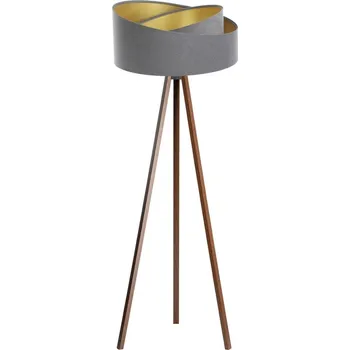 Lampička Stojací lampa GALAXY 1xE27/60W/230V šedá/wenge