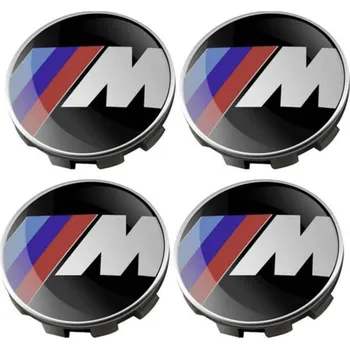 Středová krytka kola Víčka BMW M-Power 68 mm 4 kusy