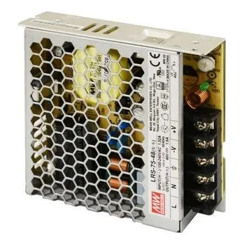 Dílna Spínaný zdroj pro vestavbu krytý 76,8W, 48V/1,6A DC (cs, Mean Well)