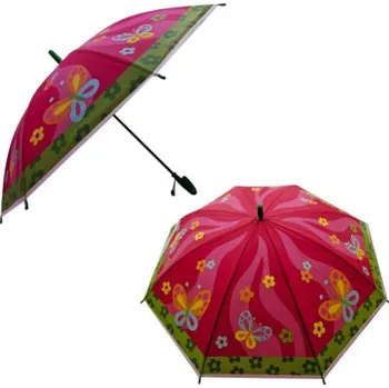 Módní doplněk TEDDIES Deštník 66cm vystřelovací Motýl 146256