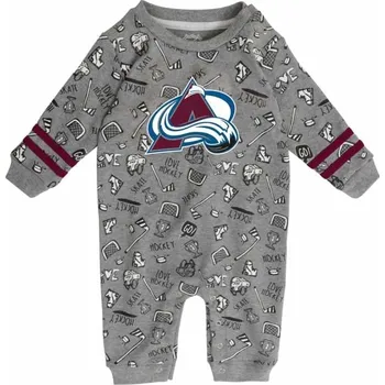 Pánské tričko Dupačky Fanatics Gifted Player LS Coverall Colorado Avalanche 18 měsíců
