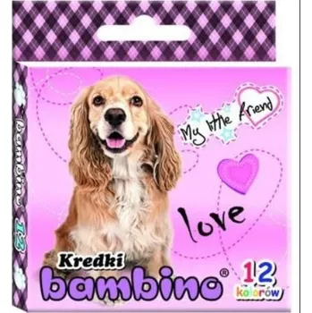 Pastelky BAMBINO My Little Frend 12 barev