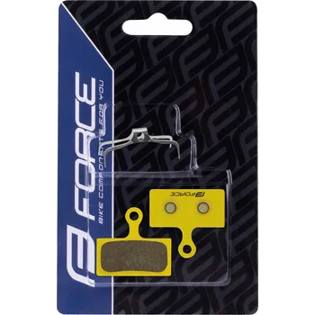 Brzda na kolo Force F SH XTR/XT sintrované žluté FORCE SH G04S brzdové destičky kovové