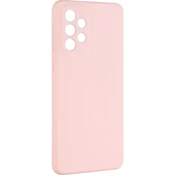 Zadní pogumovaný kryt FIXED Story pro Samsung Galaxy A33 5G, růžový