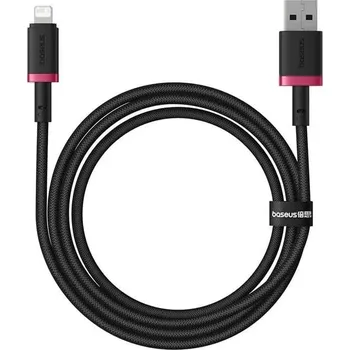 Datový kabel Rychlonabíjecí kabel Baseus Dura USB/Lightning 1m 2.4A červeno černý