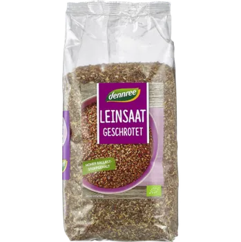 Dennree Lněné semínko drcené 400g bio BIO VEGAN Množství: 1 ks