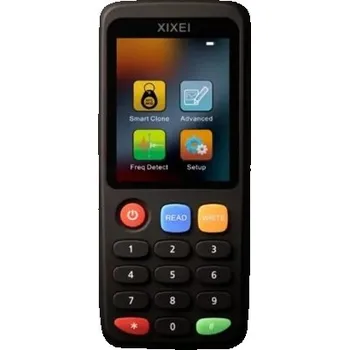 Příslušenství pro datový nosič RFID čtečka a zapisovač karet 14 x 5,5 x 1,7 cm Ruční kopírka čipů 125 kHz a 13,56 MHz s barevným displejem X7