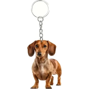 Přívěsek na klíče s jezevčíkem