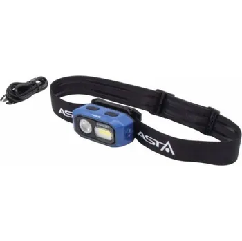 Čelová svítilna, COB LED, 480 lm, nabíjecí - ASTA