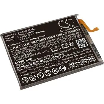 Baterie pro mobilní telefon Baterie Cameron Sino CS-SMA160SL pro Samsung SM-A166P - neoriginální