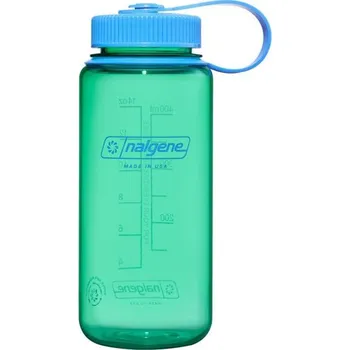 Láhev Láhev Nalgene Wide Mouth 500 ml Sustain Barva: světle zelená
