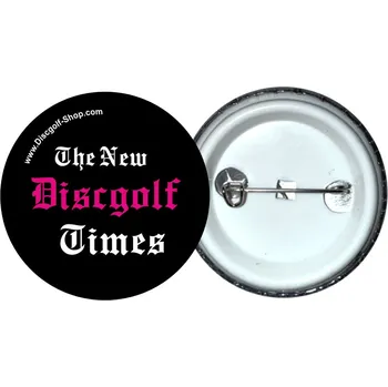 Discgolf-Shop.com odznak - The New Discgolf Times (Originální odznak z dílny Discgolf-Shop.com)