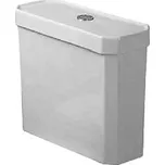Duravit 1930 - Splachovací nádrž, 42x18 cm, WonderGliss, bílá 08722100051