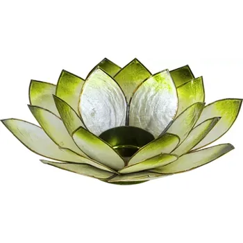 Svícen Svícen Lotos velký Zelený