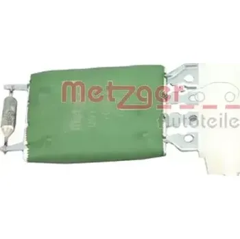 Ventilátor topení a klimatizace METZGER Odpor vnitřního tlakového ventilátoru MTG 0917075