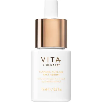 Samoopalovací přípravek Vita Liberata Tanning Anti-Age Face Serum samoopalovací sérum na obličej proti stárnutí 15 ml