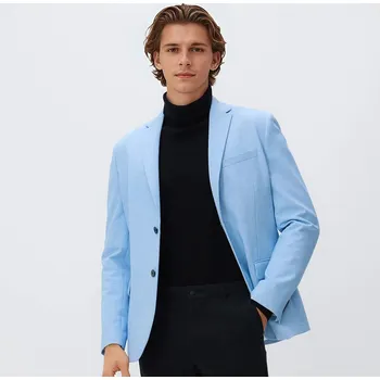 Pánské sako Reserved - Blejzr slim fit - modrá - 035HP-55M - 035HP-55M-XXL