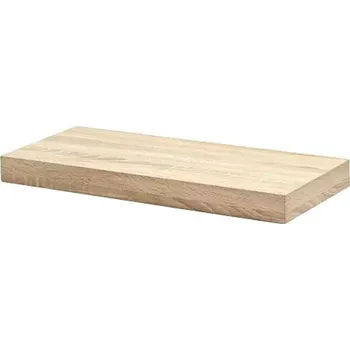 police Nástěnná police Big boy, 44,5 × 25 × 5 cm, dřevovlákno (HDF), dekor dub&nbsp;21164