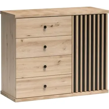 Komoda Komoda KOLI C-5, dub artisan, hnědá