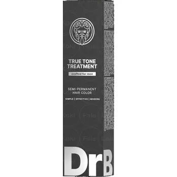 Péče o vousy Dr. B pánská barva na vlasy a vousy 4G šedá přírodní hnědá 50 ml - Hair and Beard color for men