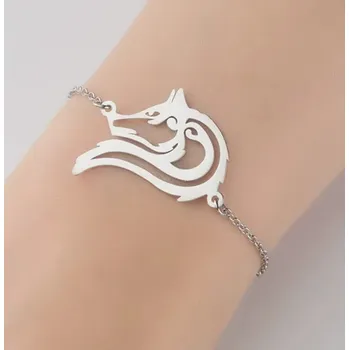 Náramek Náramek vlk (ocelový)