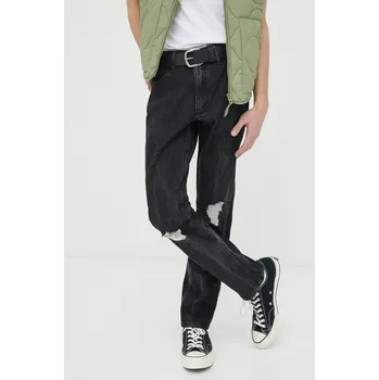 Pánské džíny Džíny Wrangler Larston x Fender W18S3018O černá 99X, vel. 29/32