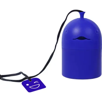 WC štětka Modrý automatický toaletní čistič s velrybím designem, 150 g gelu s pomalým uvolňováním do nádržky