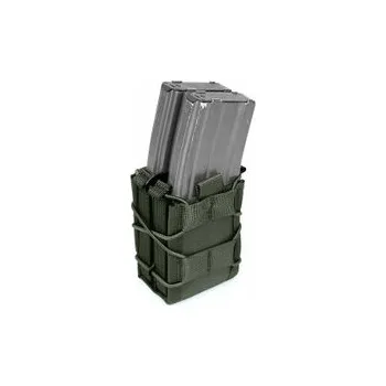 Airsoft Dvojitá sumka na zásobníky Quick Mag, Warrior, Olivová