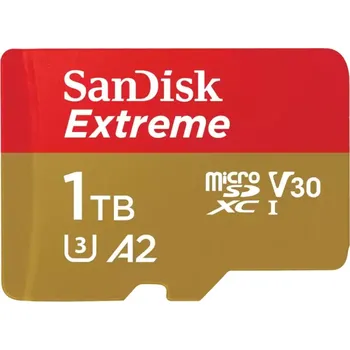 Paměťová karta SanDisk Extreme/micro SDXC/1TB/UHS-I U3 / Class 10/+ Adaptér