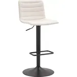 Sada 2 ks barových židlí Navy bílá/černá