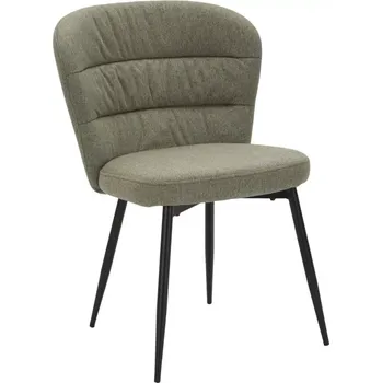 Jídelní židle Sada 2 ks jídelních židlí Losanna zelená/černá