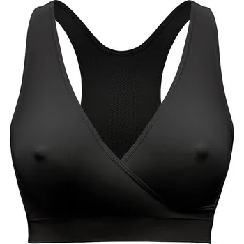 Těhotenské spodní prádlo MEDELA Podprsenka noční těhotenská a kojicí Keep Cool™, černá S