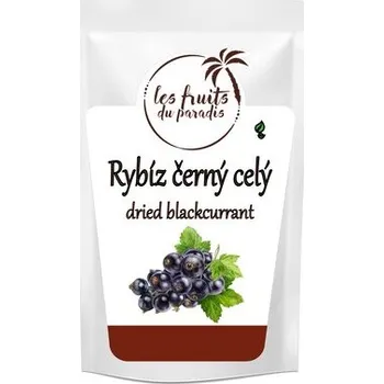 Sušené ovoce Černý rybíz sušený celý 200 g LES FRUITS DU PARADIS (cs, Les fruits du paradis)