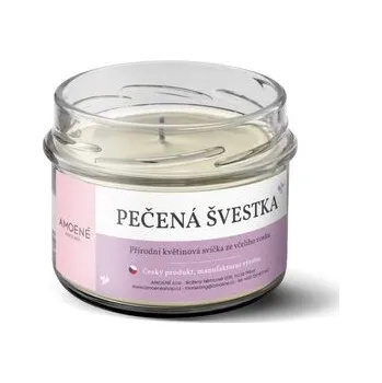 Svíčka Přírodní svíčka - Pečená švestka, 262 ml