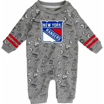 Pánské tričko Dupačky Fanatics Gifted Player LS Coverall New York Rangers 18 měsíců