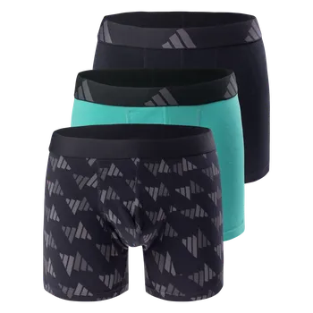 Pánské spodní prádlo Pánské Boxerky ADIDAS BOXER BRIEF (3PK) 4AM004-908 – Černá XXL
