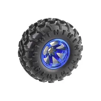 Stavebnice Geomag Kolečko pro robotický podvozek, průměr cca 125mm (může se mírně lišit) a šíře 58mm. Středová díra 4mm