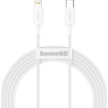 Počítačové příslušenství Baseus Superior Series rychlonabíjecí kabel USB-C/Lightning 20W 1m bílá