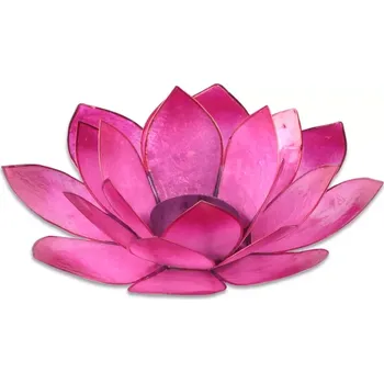 Svícen Svícen Lotos velký růžový